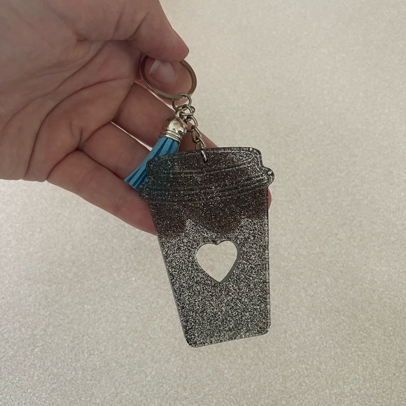 **SPECIAL DEAL** Handmade Coffee Cup Keychain - Please read description - Picture 2 of 3